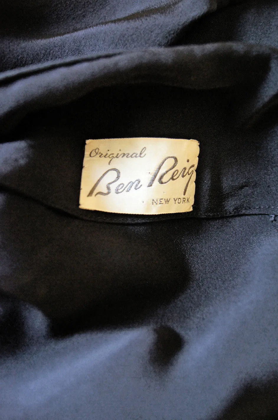 1940s Silk Ben Reig Dress