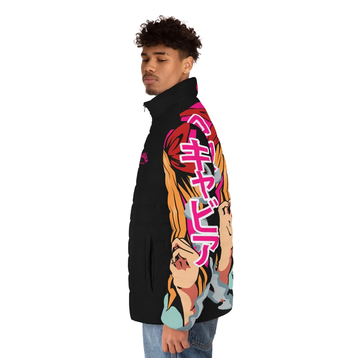 ANIME C&C Men's Puffer Jacket