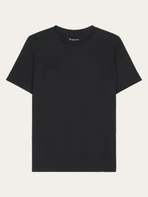 Basic pima cotton t-shirt - GOTS/Vegan - Black Jet