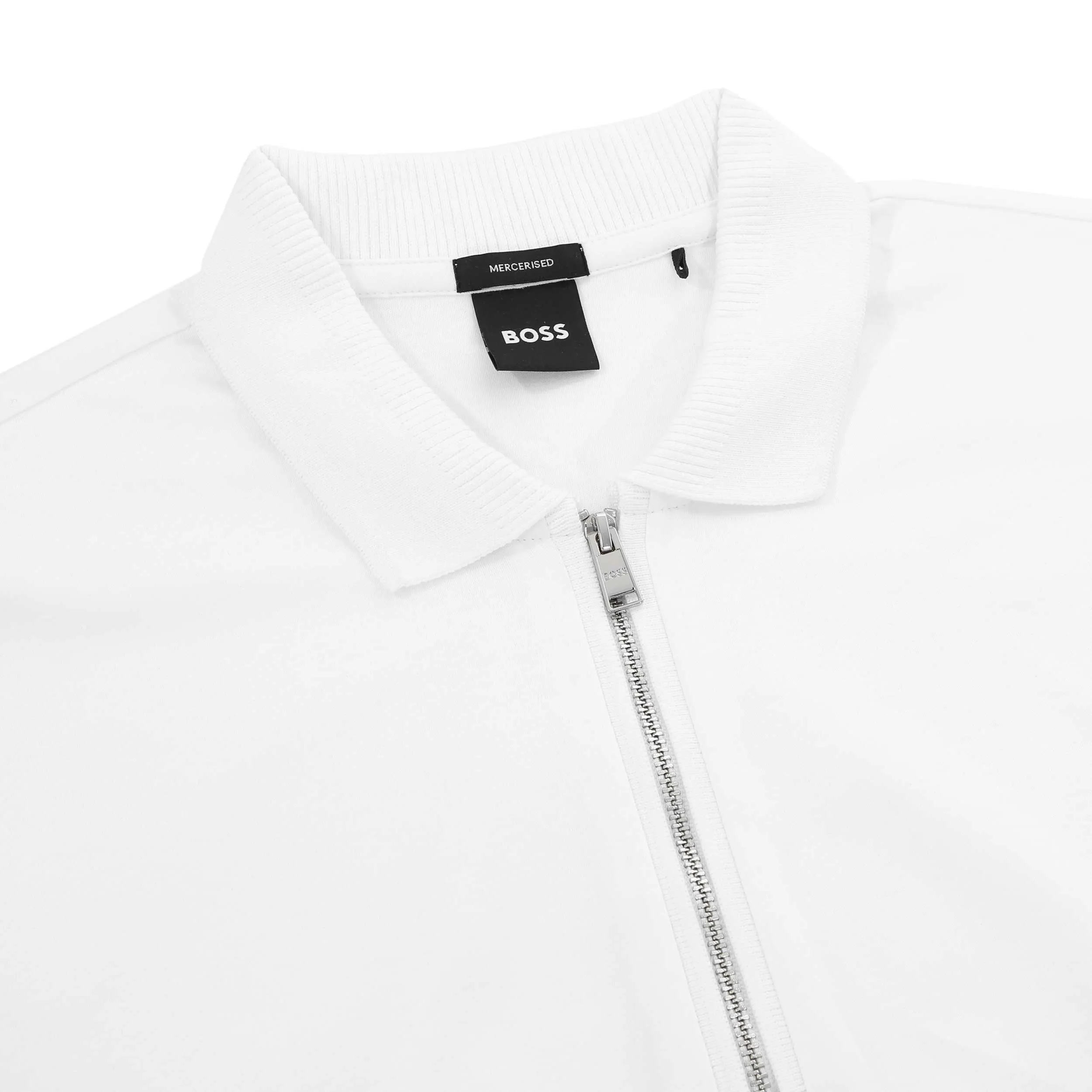 BOSS Polston 11 Polo Shirt in White