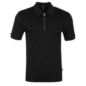 BOSS Polston 32 Polo Shirt in Black