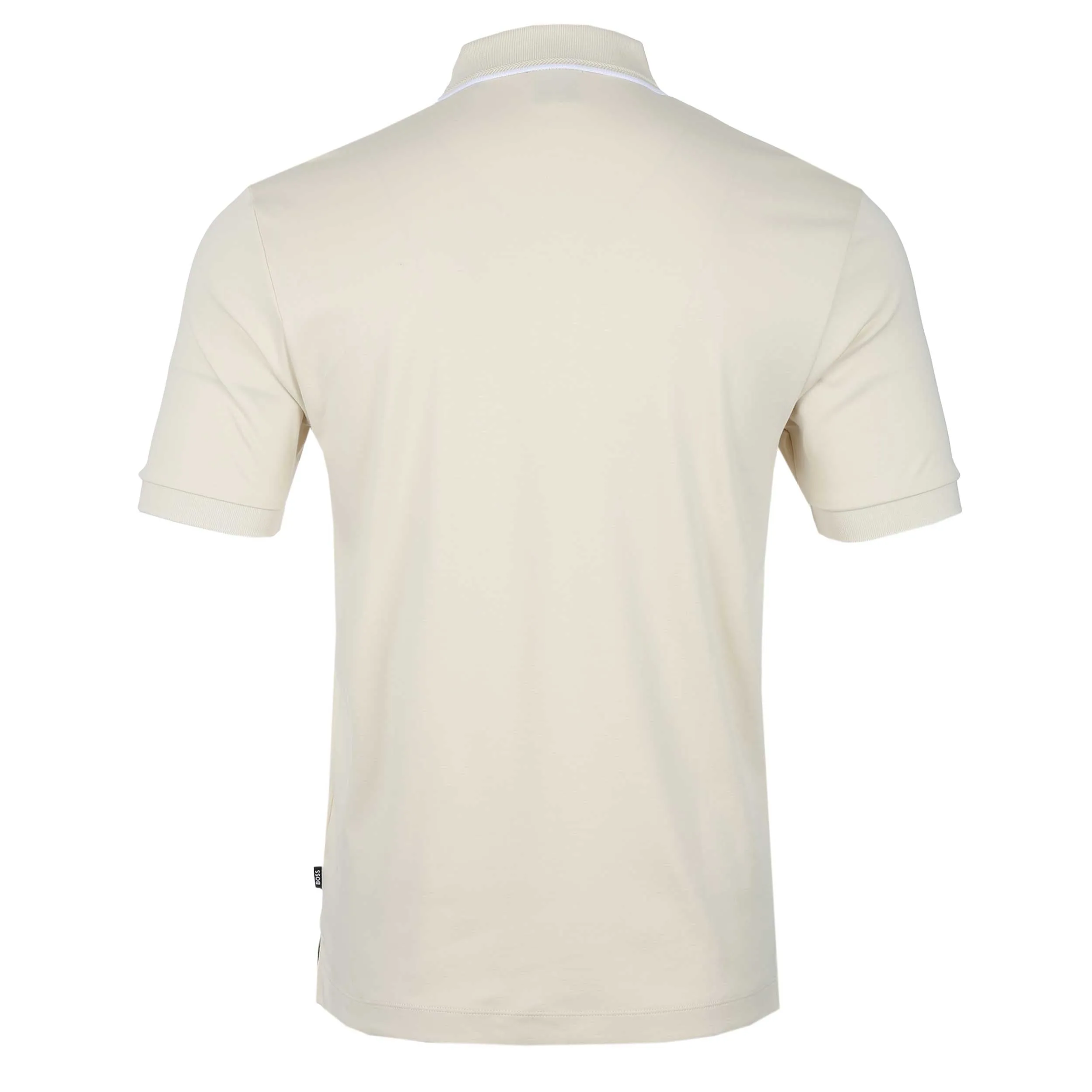 BOSS Polston 32 Polo Shirt in Open White