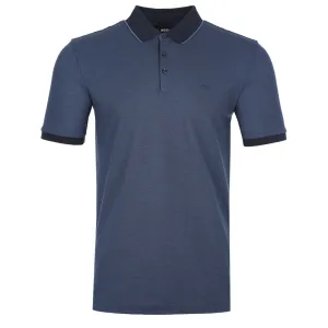 BOSS Prout 28 Polo Shirt in Dark Blue