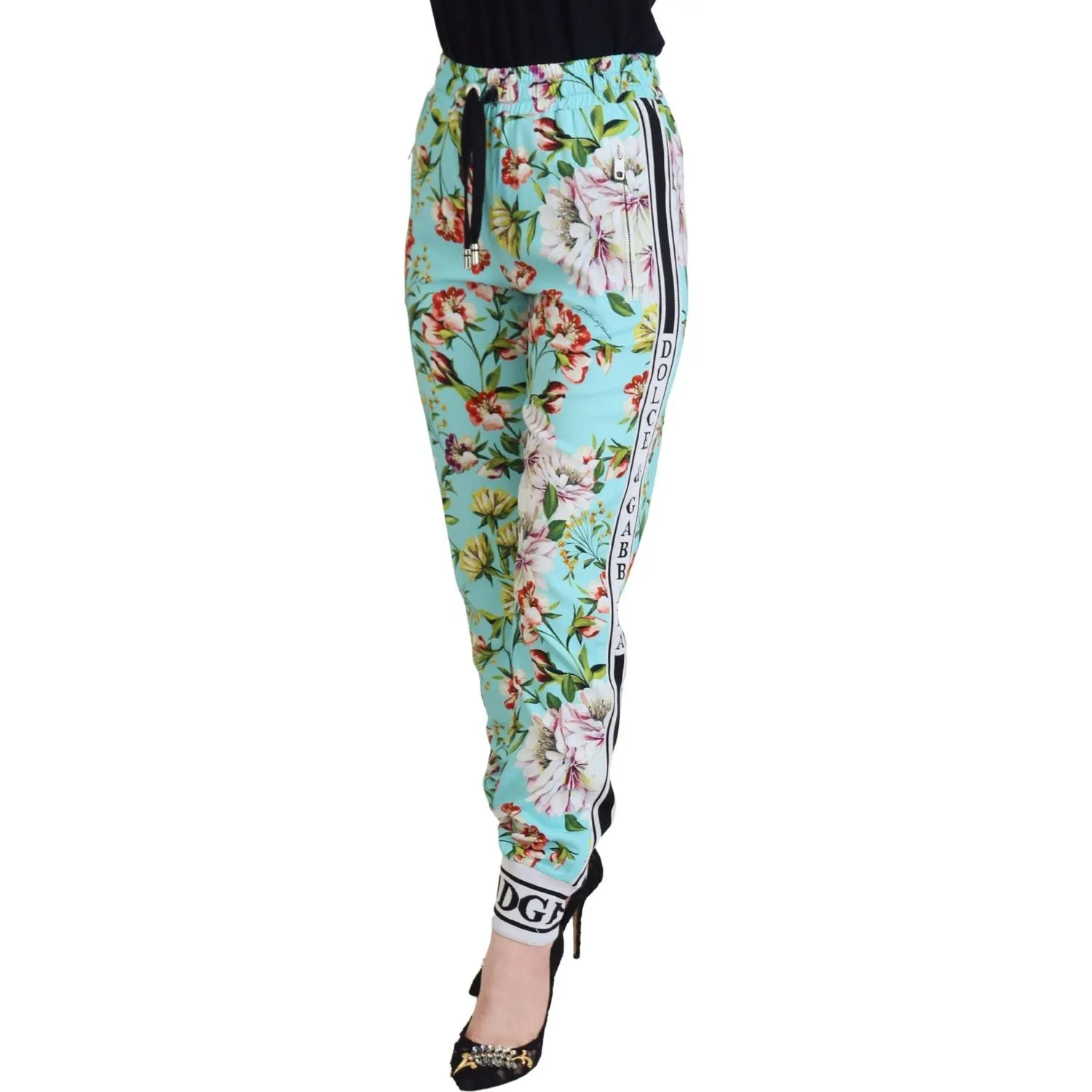 Dolce & Gabbana Elegant Multicolor Viscose Pants