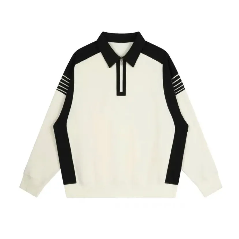 Japanese Style Retro Men's Advanced Design Sweatshirt