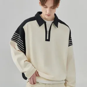 Japanese Style Retro Men's Advanced Design Sweatshirt