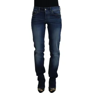 Just Cavalli Chic Low Waist Denim Pants in Blue