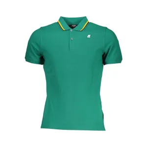 K-WAY Green Cotton Polo Shirt