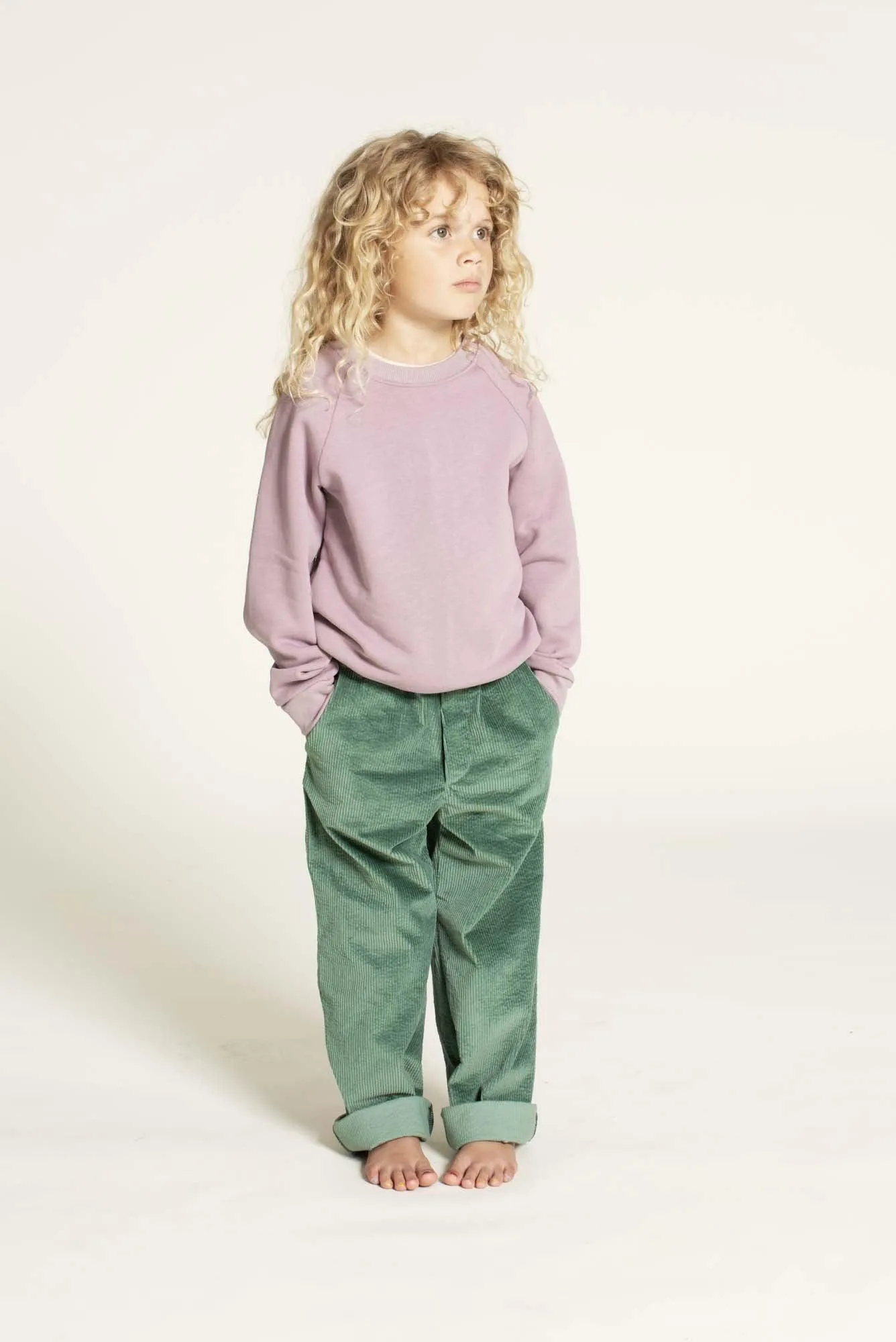 Kids sweatshirt sewing pattern