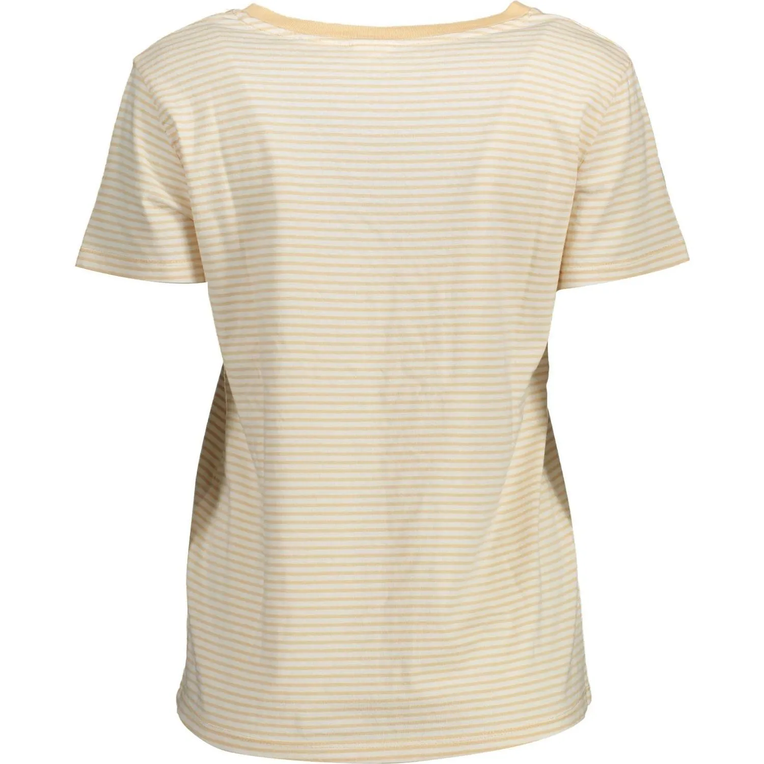 Levi's Beige Cotton Women T-Shirt