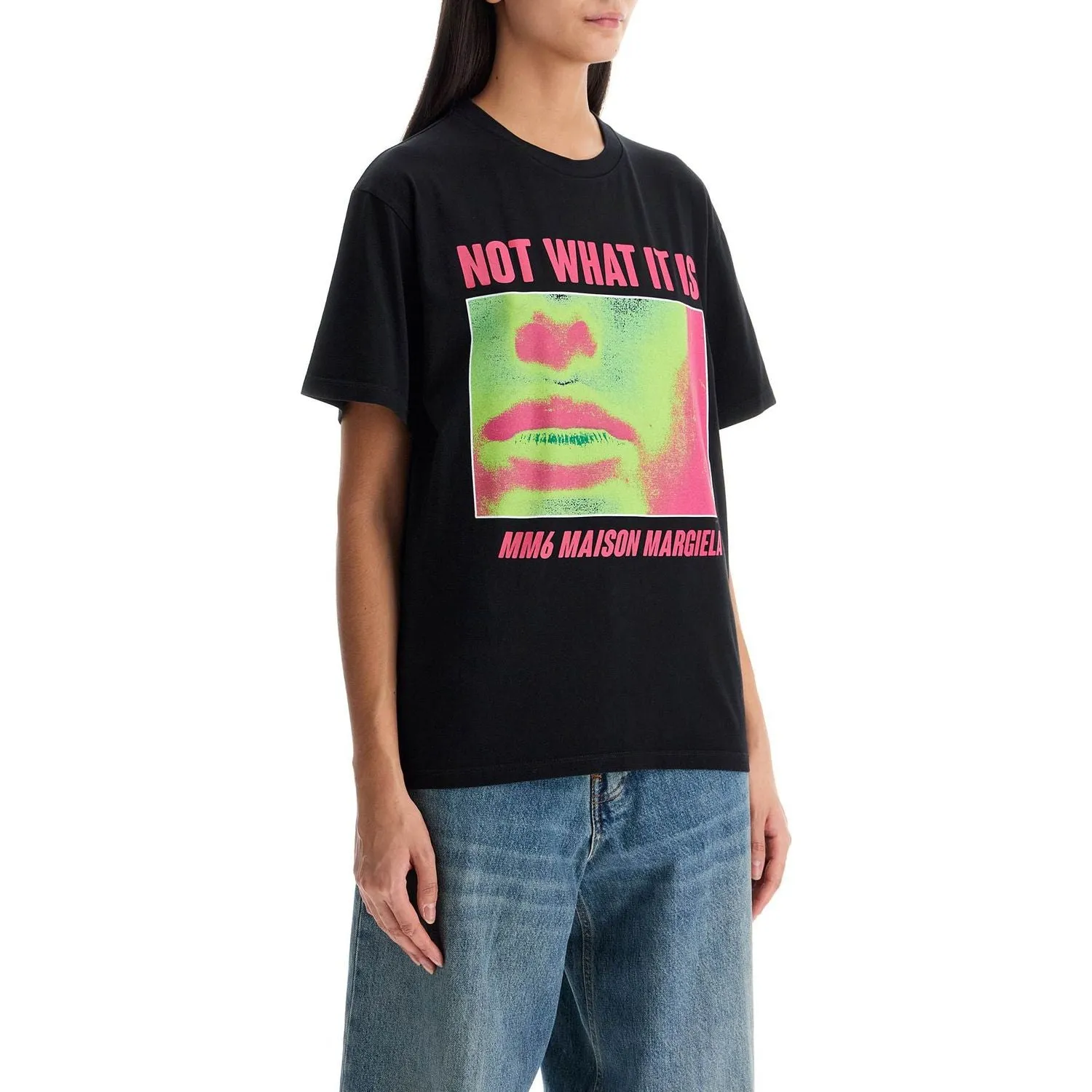 MM6 Maison Margiela oversized printed t