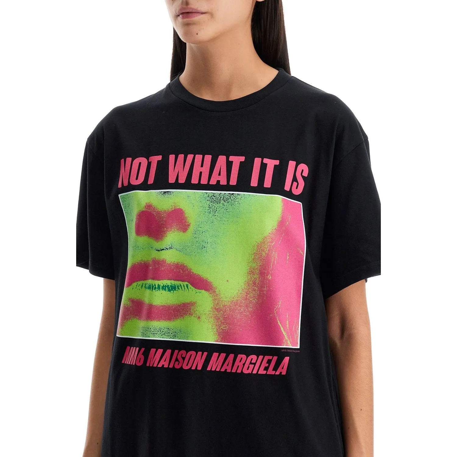 MM6 Maison Margiela oversized printed t