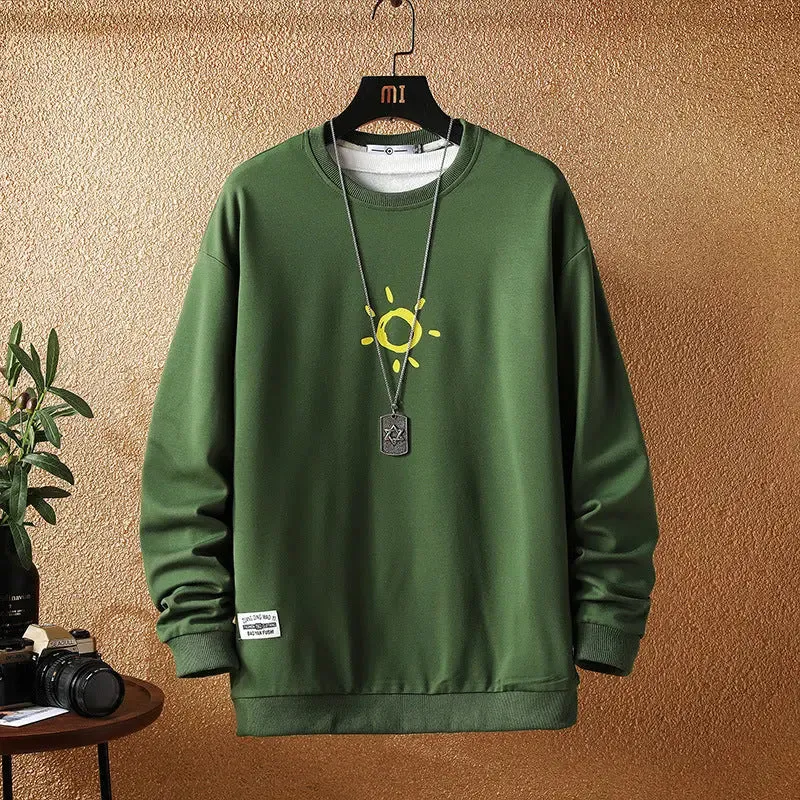 New Style Casual Printing Plus Size Sweatshirt