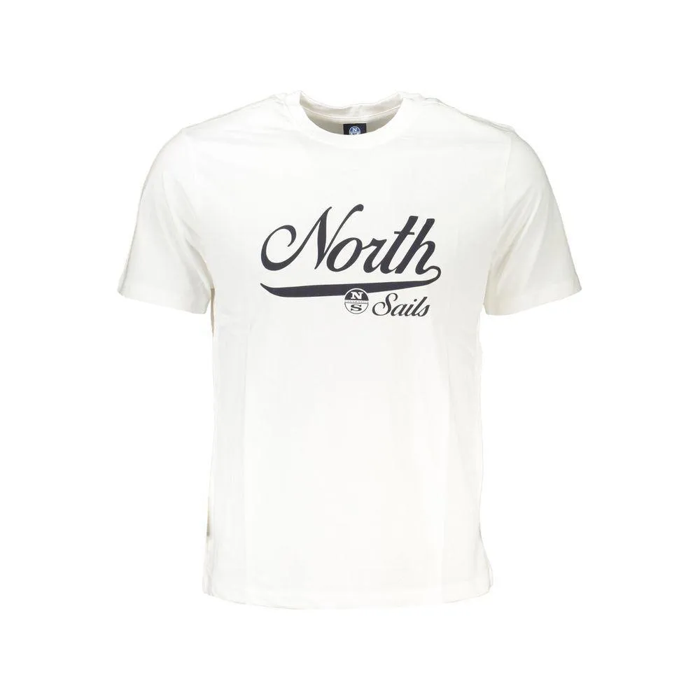 North Sails White Cotton T-Shirt