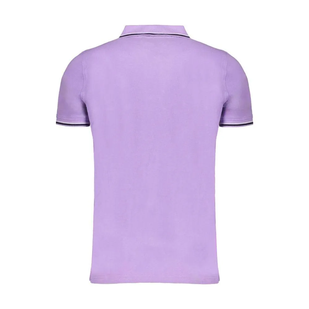 Norway 1963 Purple Cotton Polo Shirt