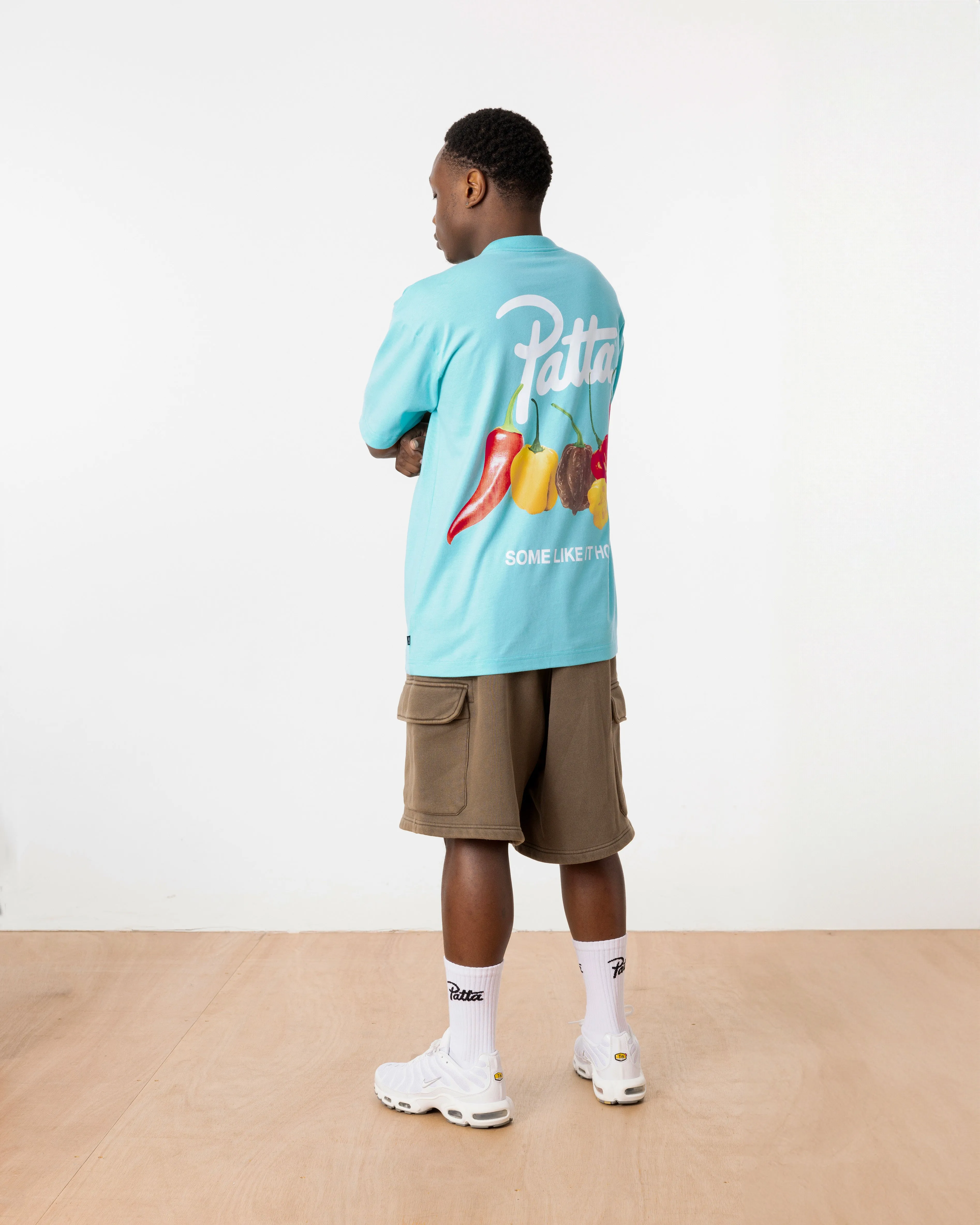 Patta Some Like It Hot T-Shirt (Blue Radiance)