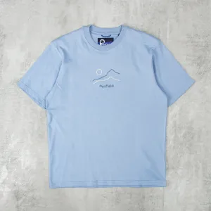 Penfield Embroidered Mountain Tee - Soft Chambray