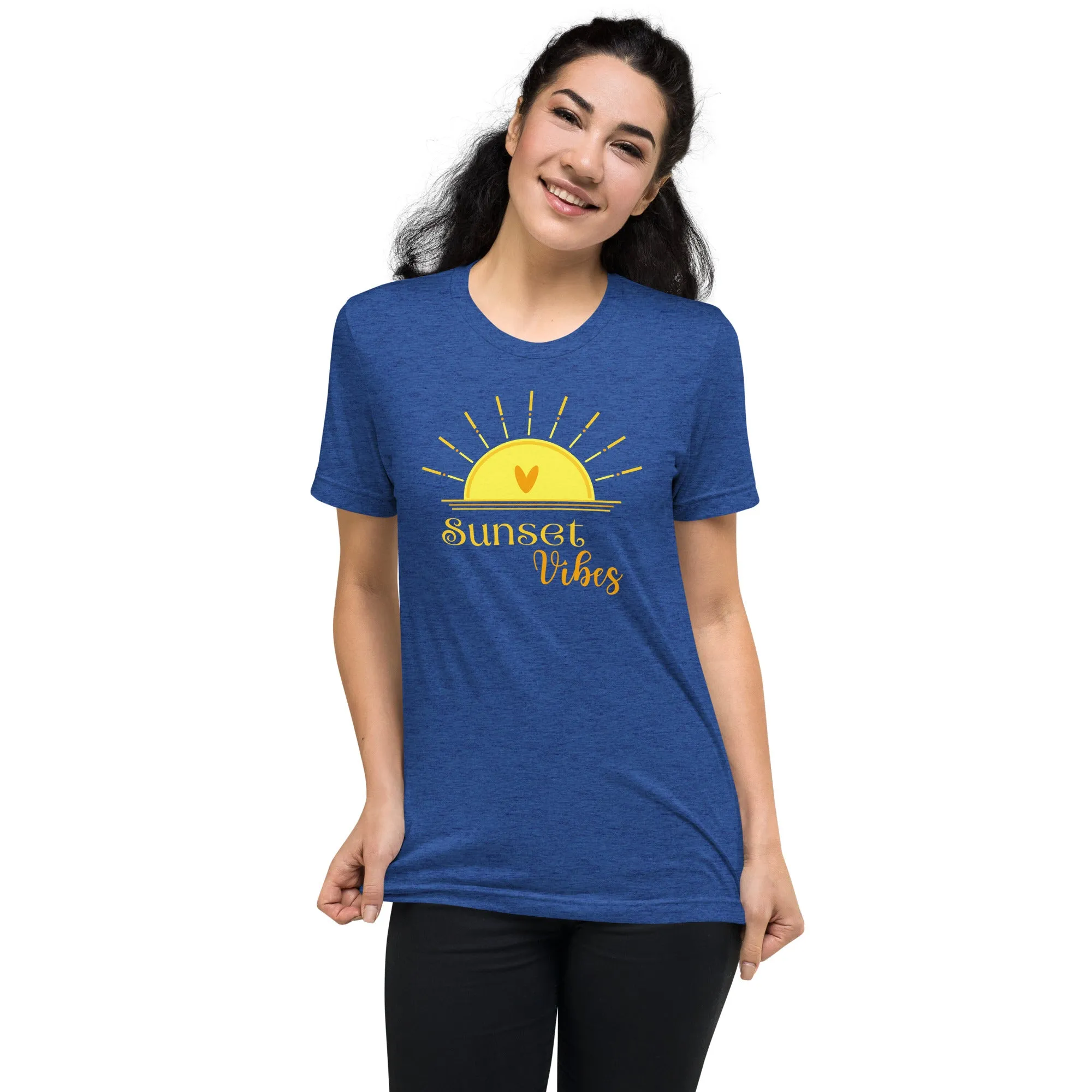 Sunset Vibes - Short sleeve t-shirt, soft t-shirt, comfy t-shirt