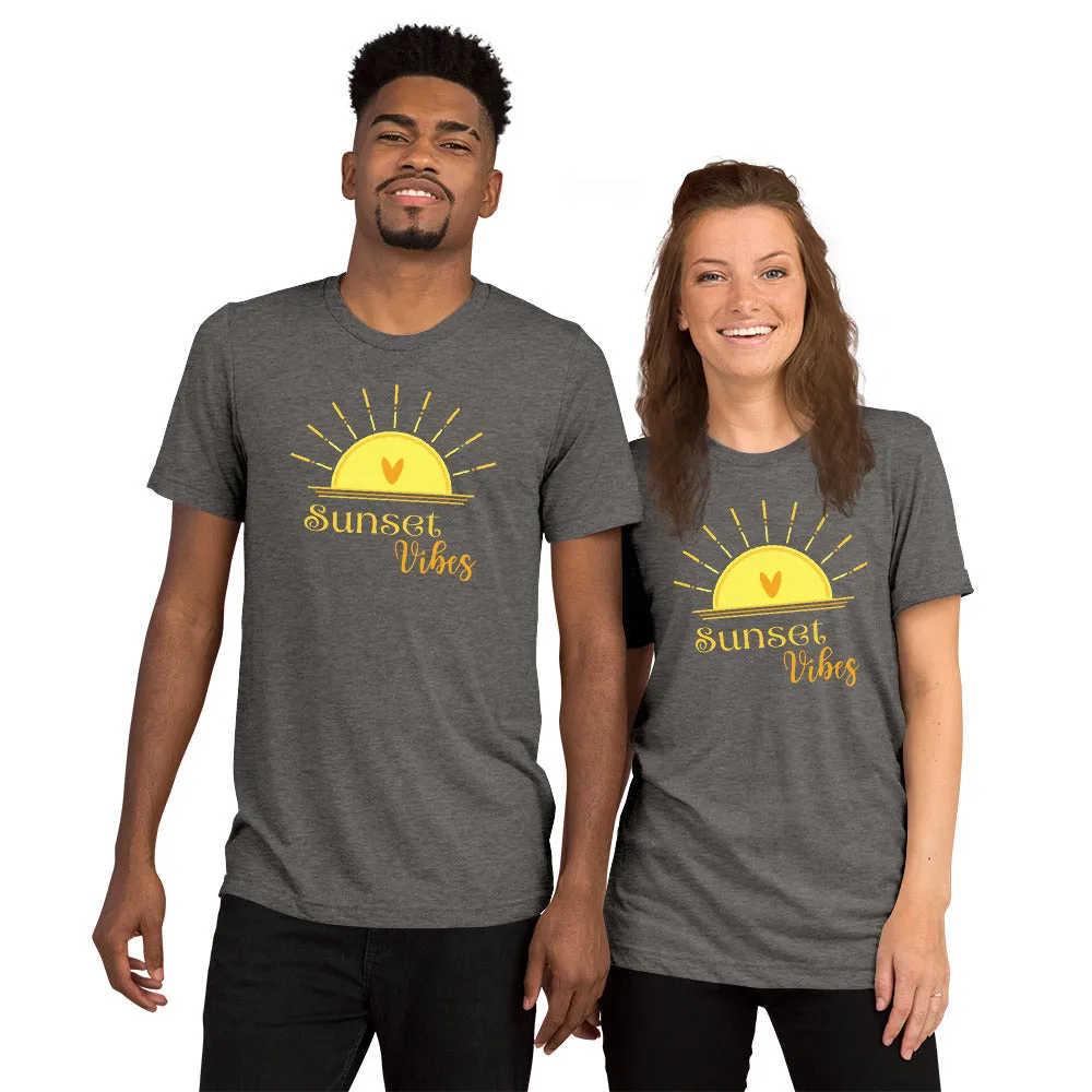 Sunset Vibes - Short sleeve t-shirt, soft t-shirt, comfy t-shirt