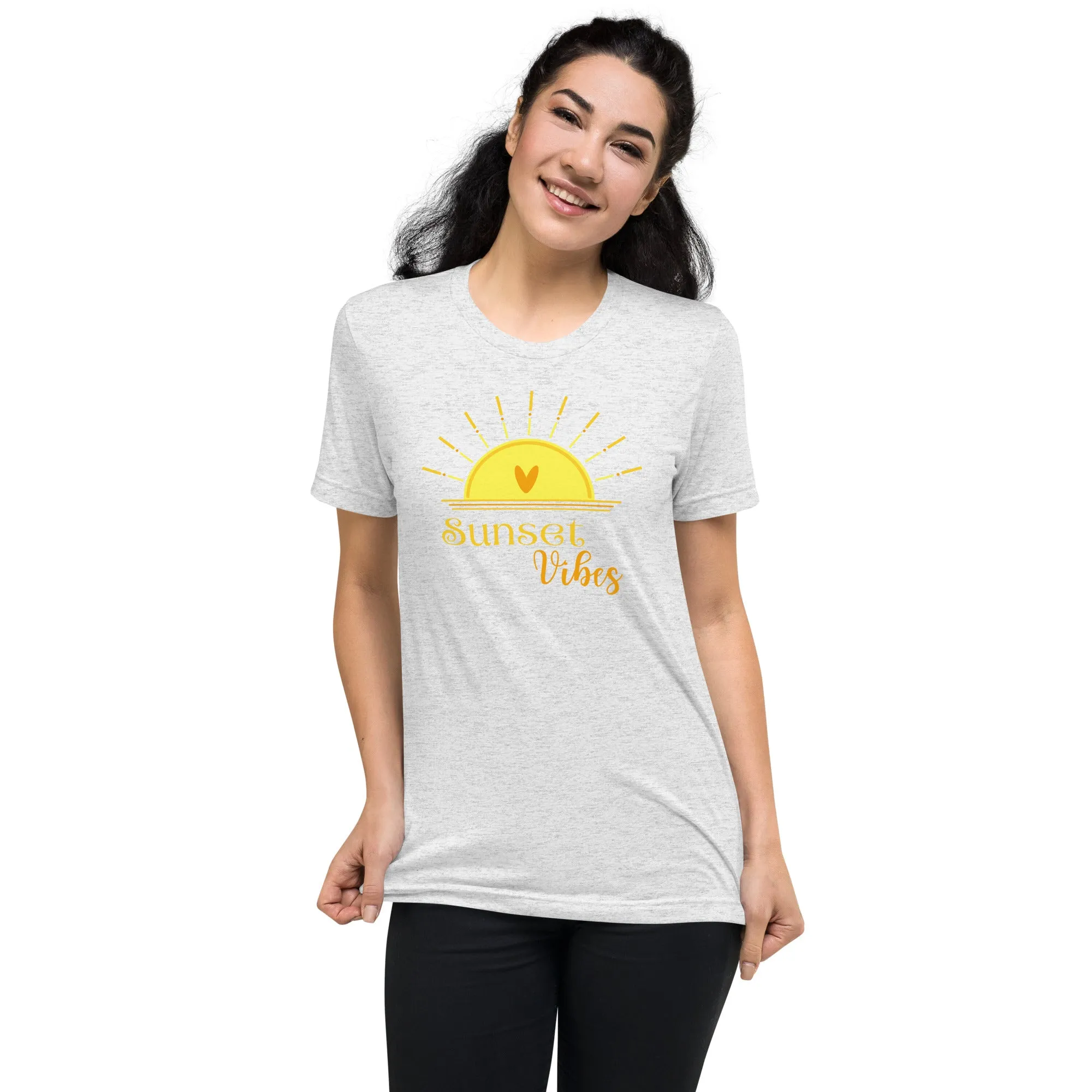 Sunset Vibes - Short sleeve t-shirt, soft t-shirt, comfy t-shirt