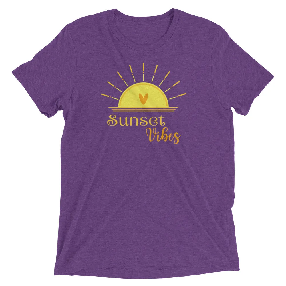 Sunset Vibes - Short sleeve t-shirt, soft t-shirt, comfy t-shirt