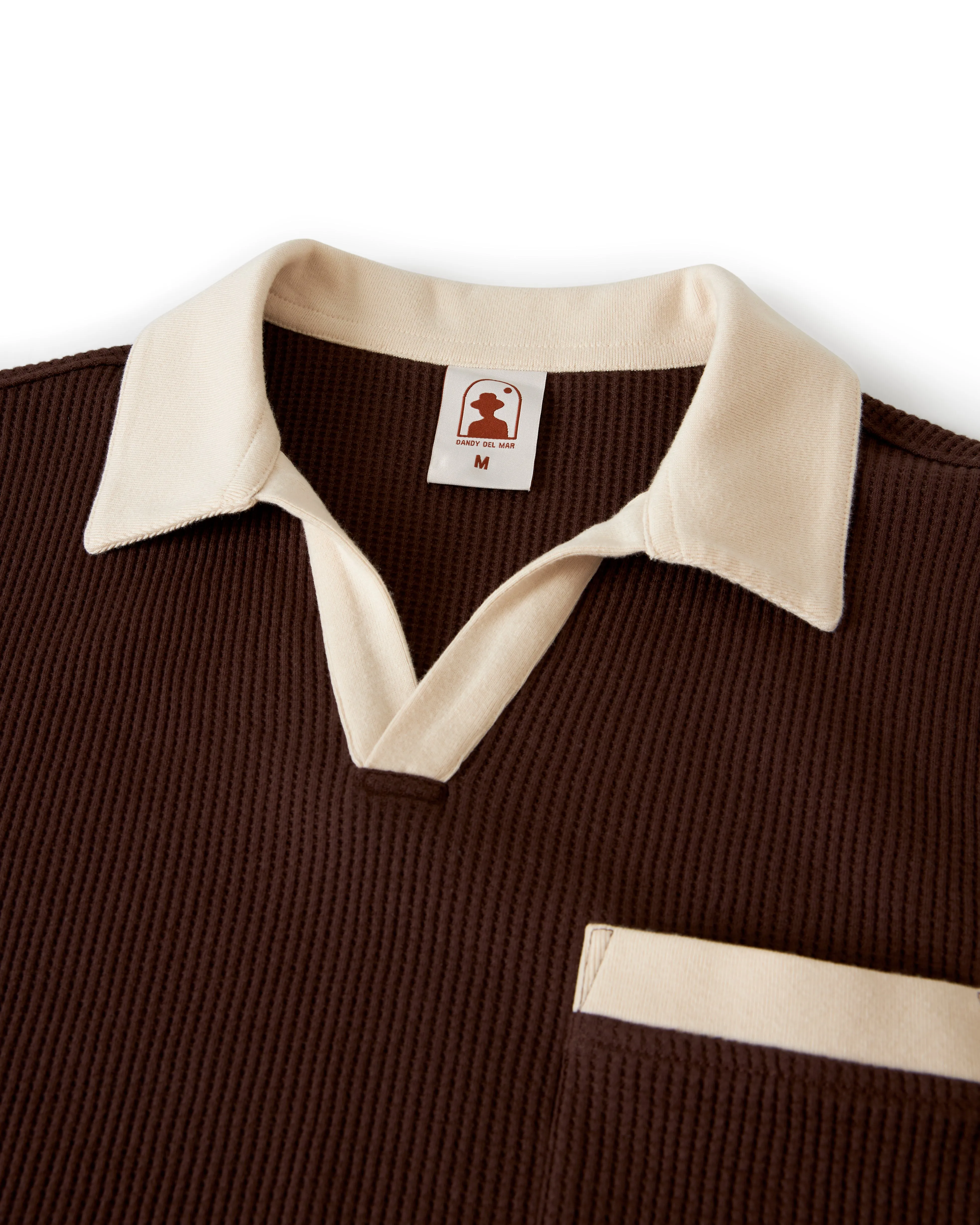 The Cannes Waffle Knit Shirt - Carajillo