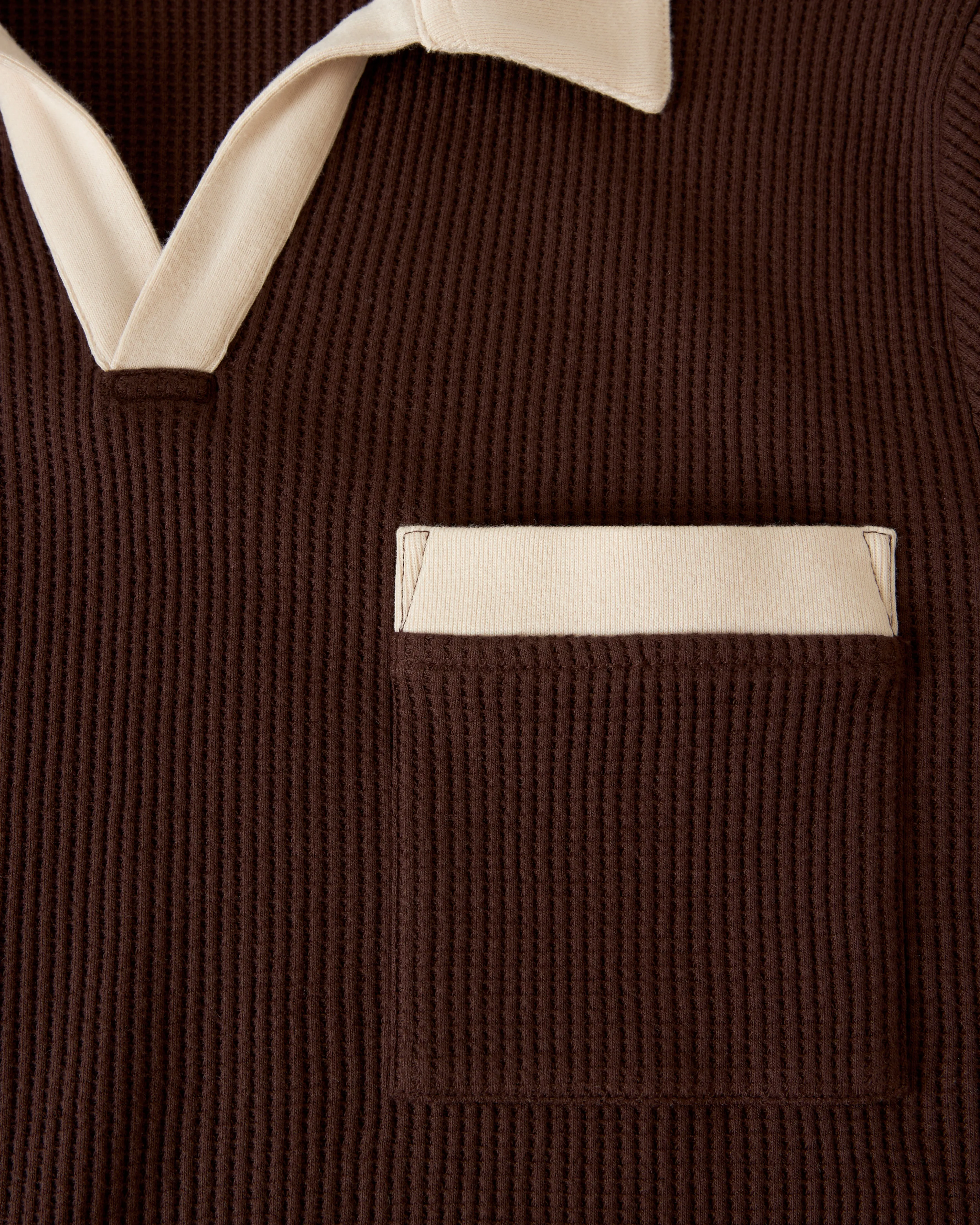 The Cannes Waffle Knit Shirt - Carajillo