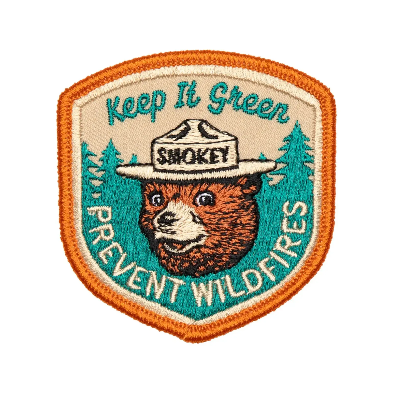 The Landmark Project Smokey Bear Patch - Keep It Green