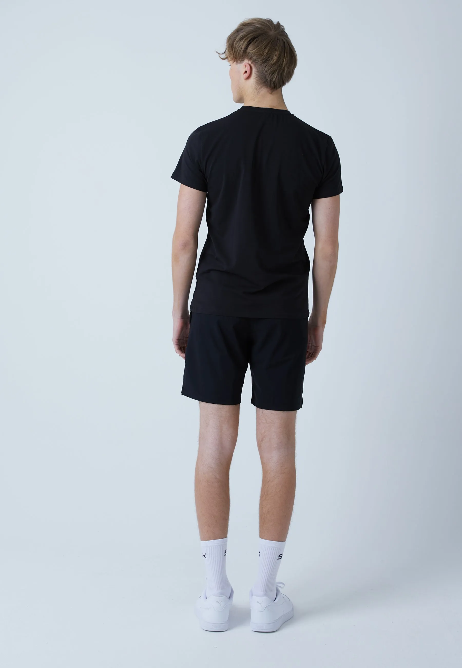 Training T-Shirt Cotton, black