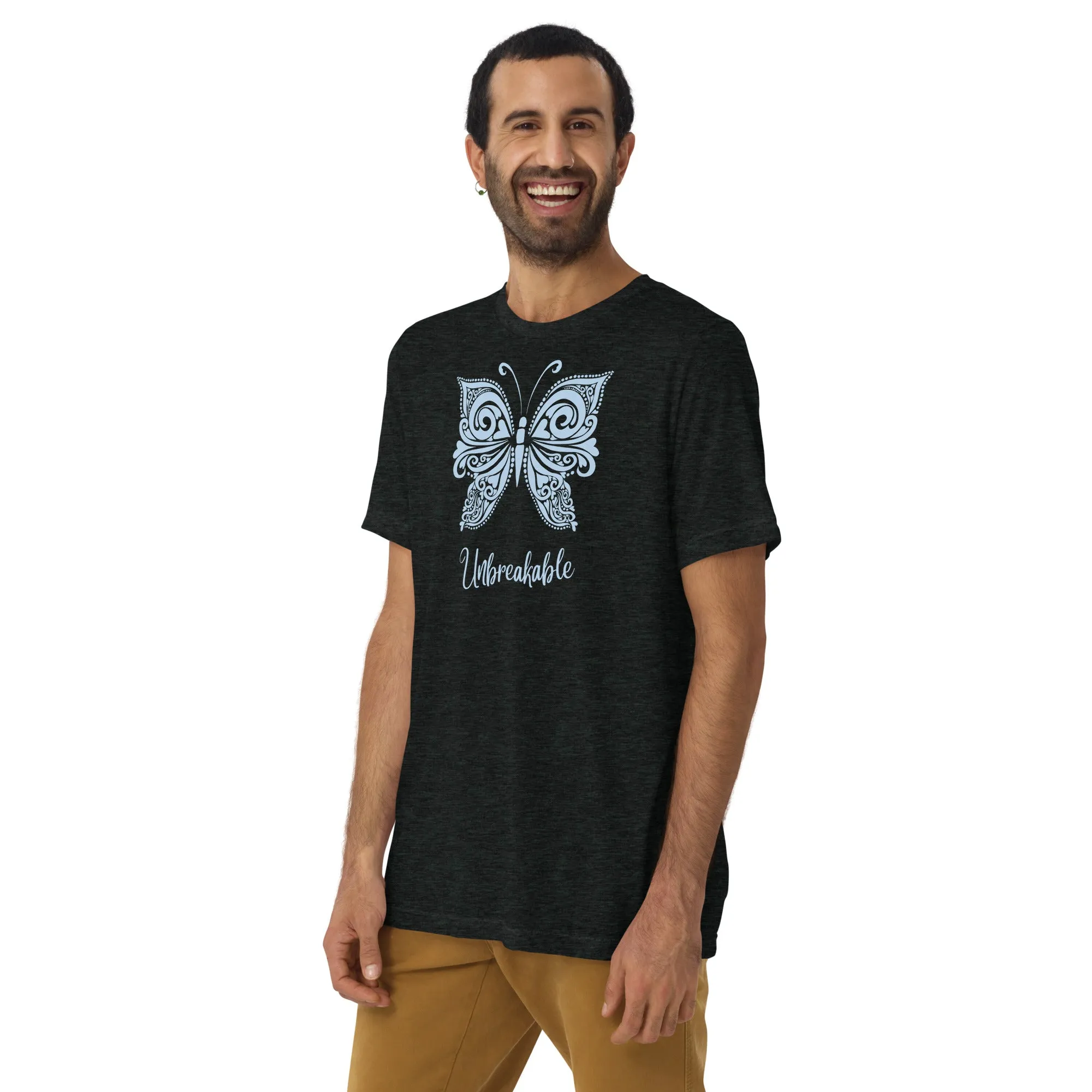 Unbreakable Butterfly - Short sleeve t-shirt, comfy t-shirt, soft t-shirt