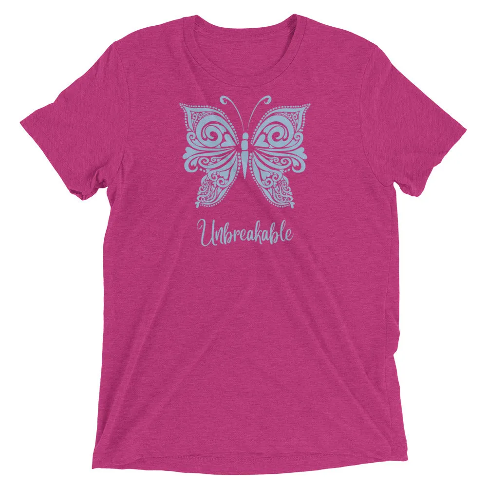 Unbreakable Butterfly - Short sleeve t-shirt, comfy t-shirt, soft t-shirt