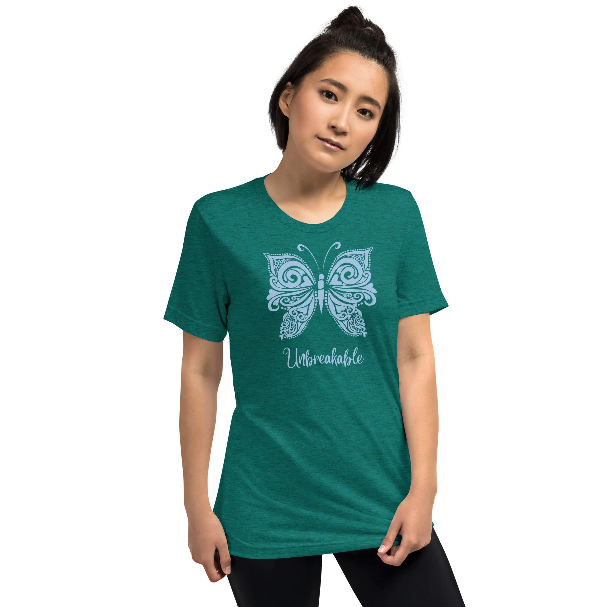 Unbreakable Butterfly - Short sleeve t-shirt, comfy t-shirt, soft t-shirt