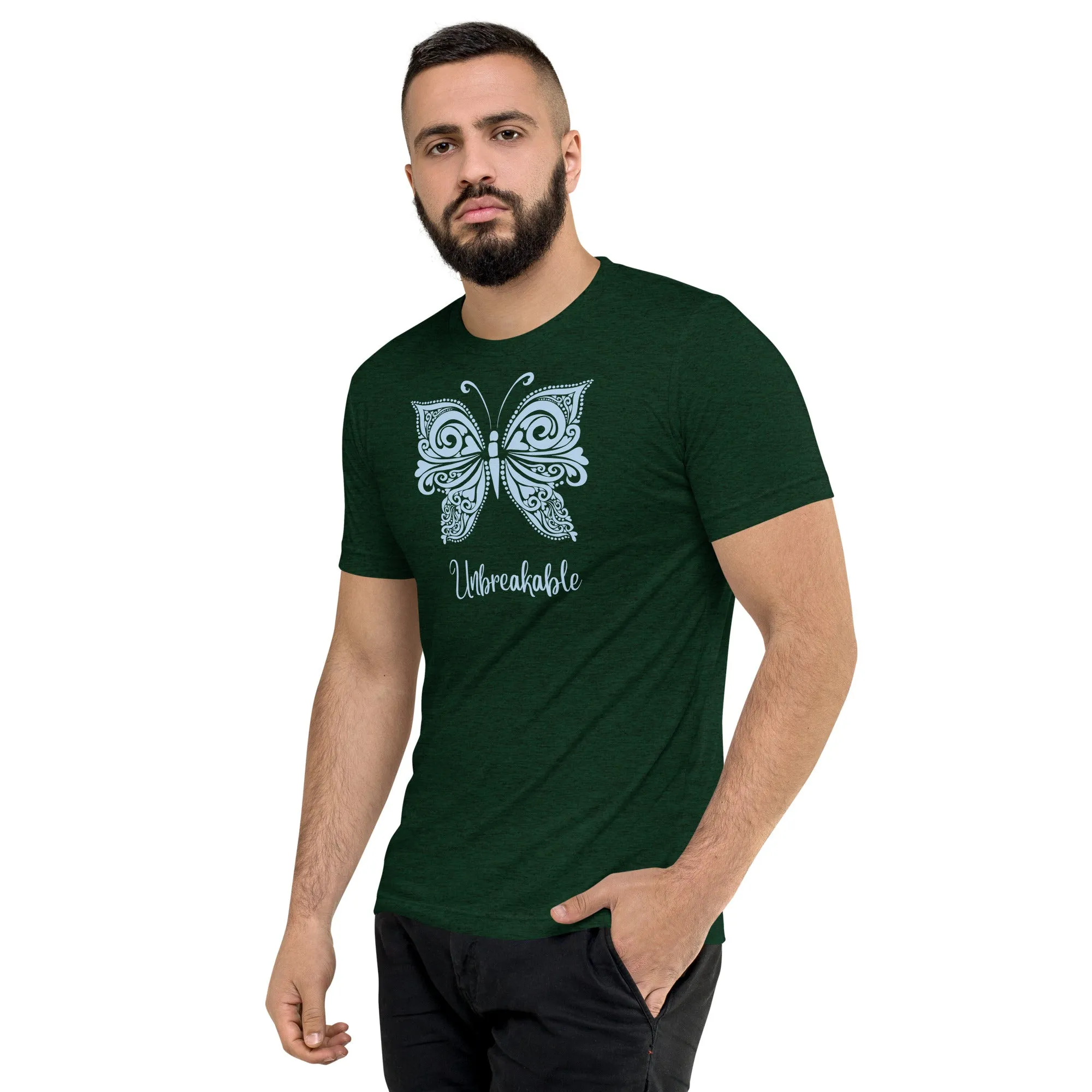 Unbreakable Butterfly - Short sleeve t-shirt, comfy t-shirt, soft t-shirt