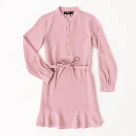 Washed Down Shirt Dress